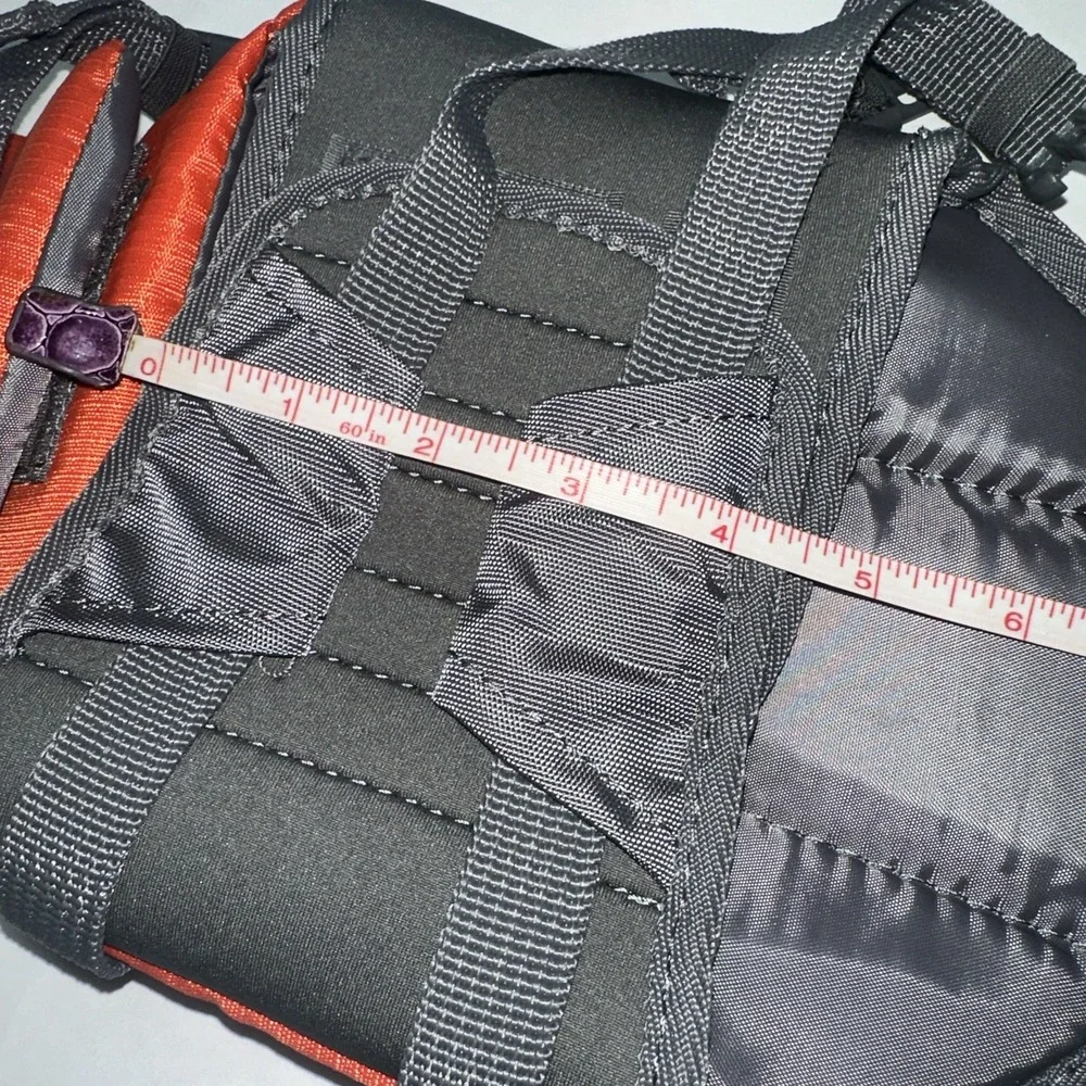 Top Paw Dog Life Jacket Vest with Rescue Handle Size S/M Orange and Gray New